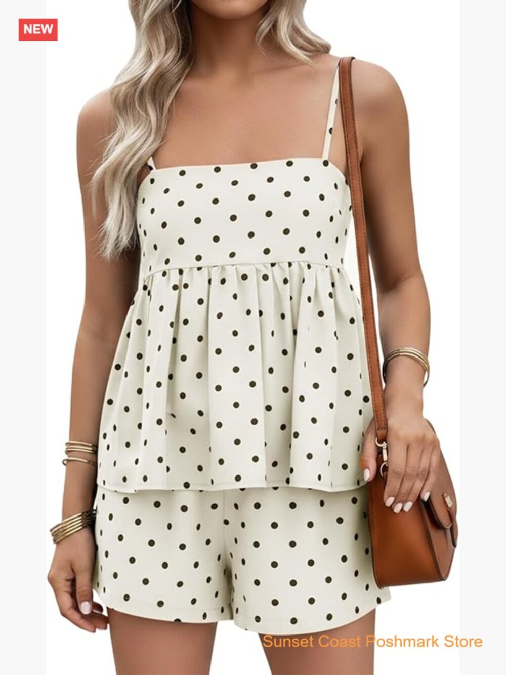 Two Piece Sleeveless Short Set with Pockets Casual Vacation Outfits
